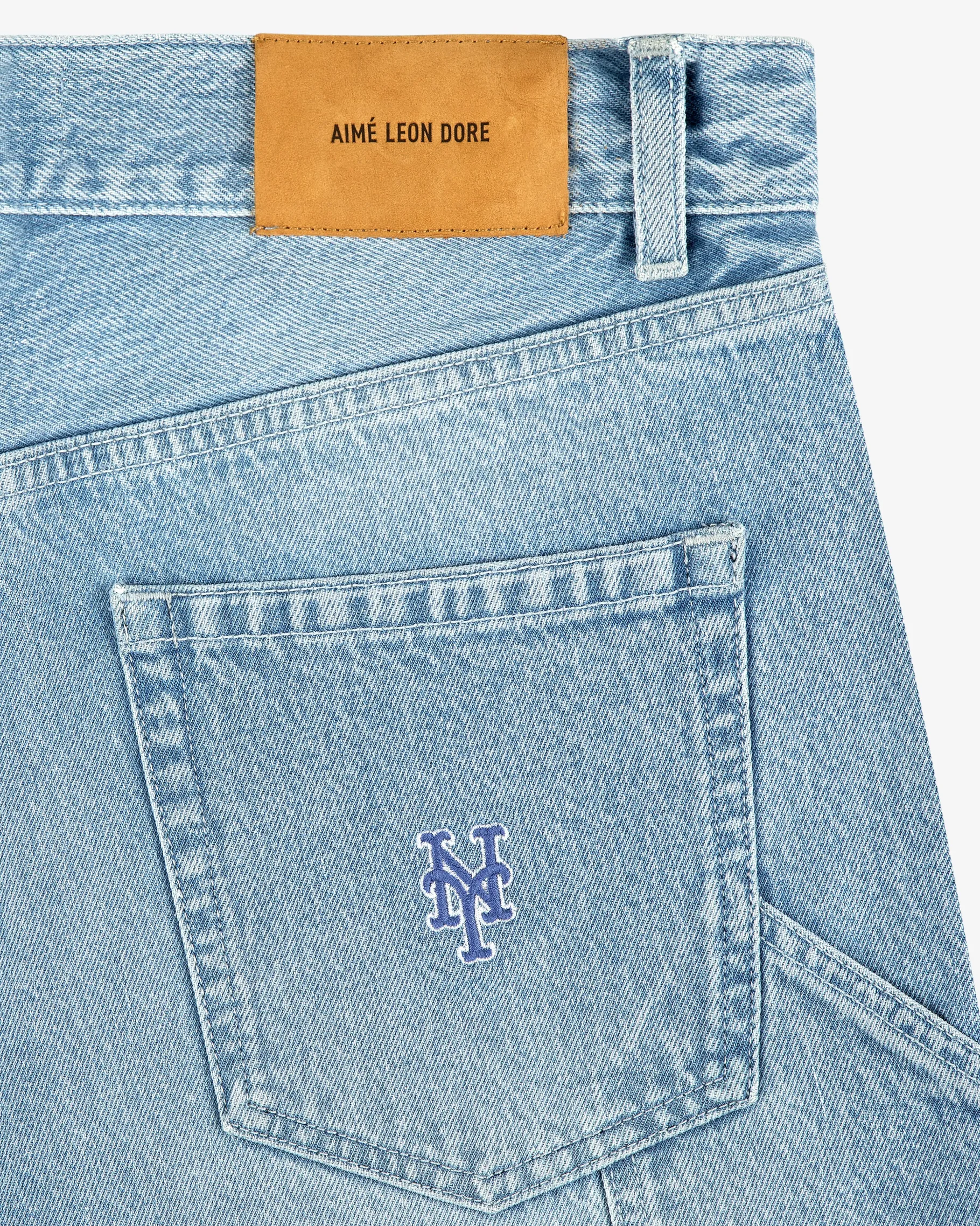 Aimé Leon Dore ALD / New York Mets Denim Shorts> Shorts