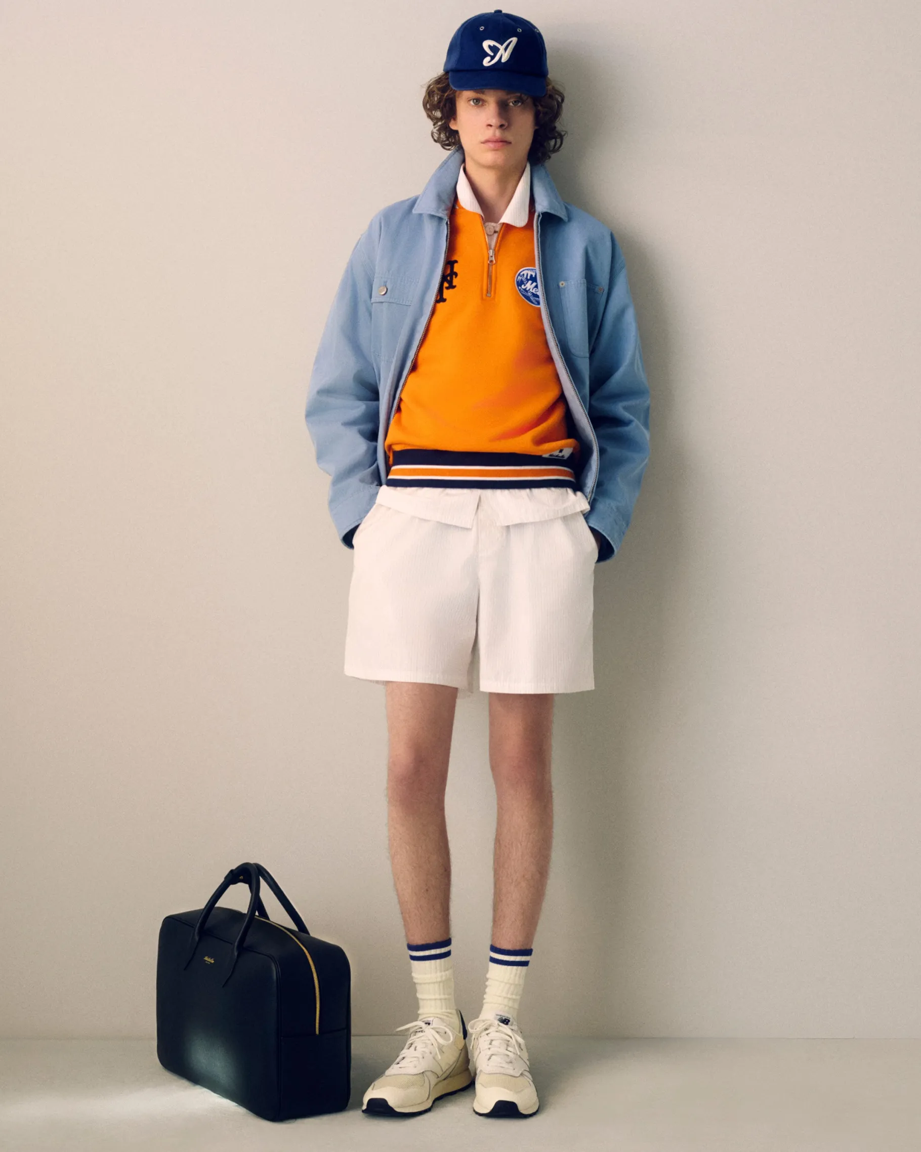 Aimé Leon Dore ALD / New York Mets Quarter Zip Pullover> Sweatshirts