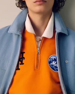 Aimé Leon Dore ALD / New York Mets Quarter Zip Pullover><noscript><img width=