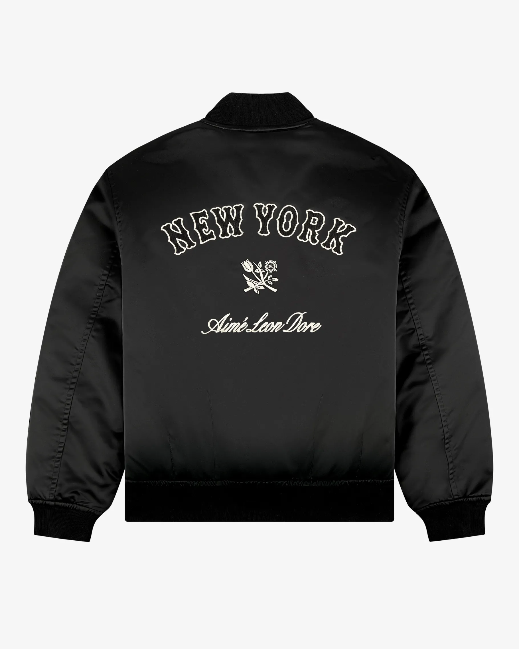 Aimé Leon Dore ALD / New York Mets Satin Varsity Jacket> Outerwear
