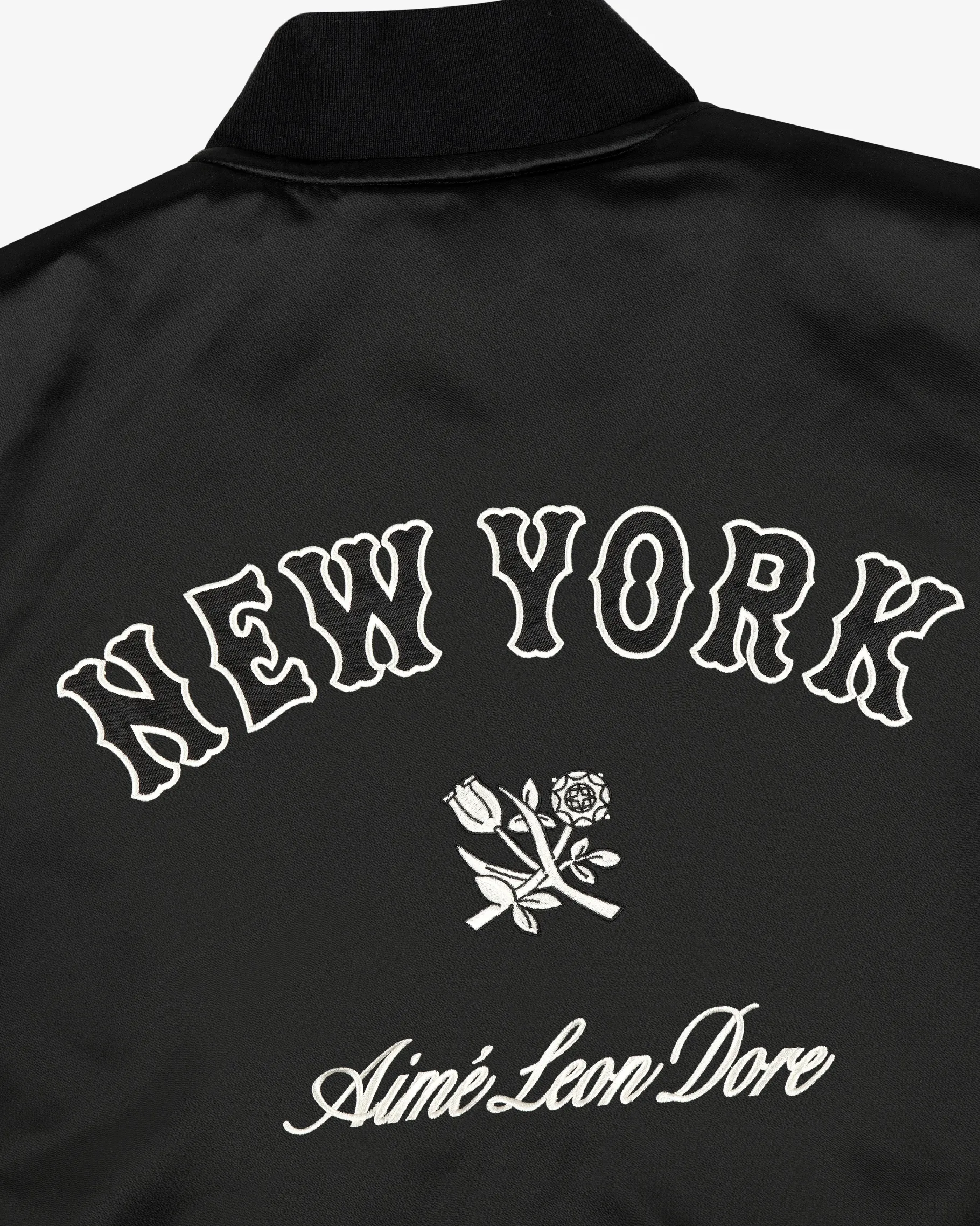 Aimé Leon Dore ALD / New York Mets Satin Varsity Jacket> Outerwear