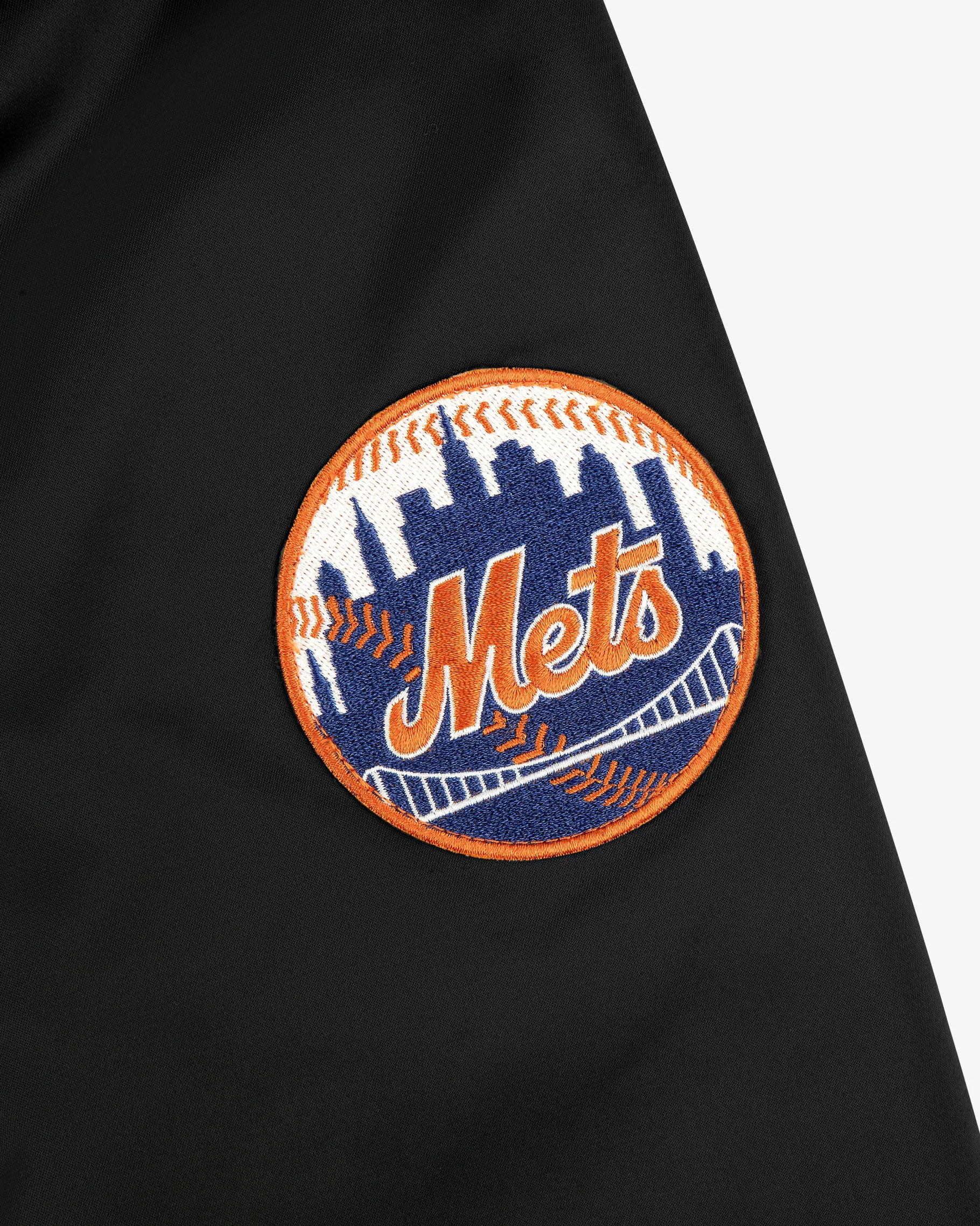 Aimé Leon Dore ALD / New York Mets Satin Varsity Jacket> Outerwear