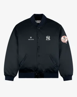 Aimé Leon Dore ALD / New York Yankees Satin Varsity Jacket> Outerwear