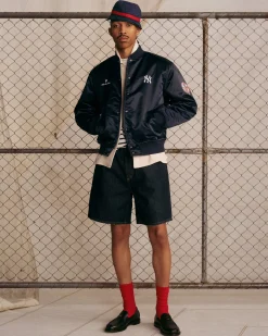 Aimé Leon Dore ALD / New York Yankees Satin Varsity Jacket> Outerwear