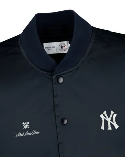 Aimé Leon Dore ALD / New York Yankees Satin Varsity Jacket><noscript><img width=
