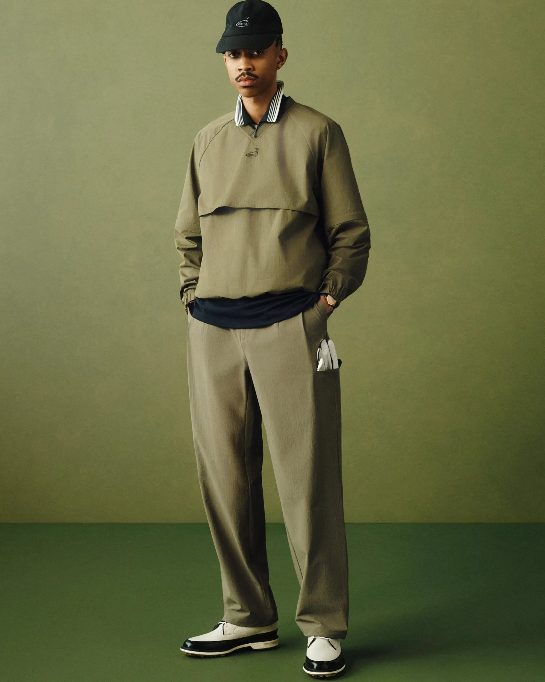 Aimé Leon Dore ALD Golf Cordura Logo Hat> Headwear