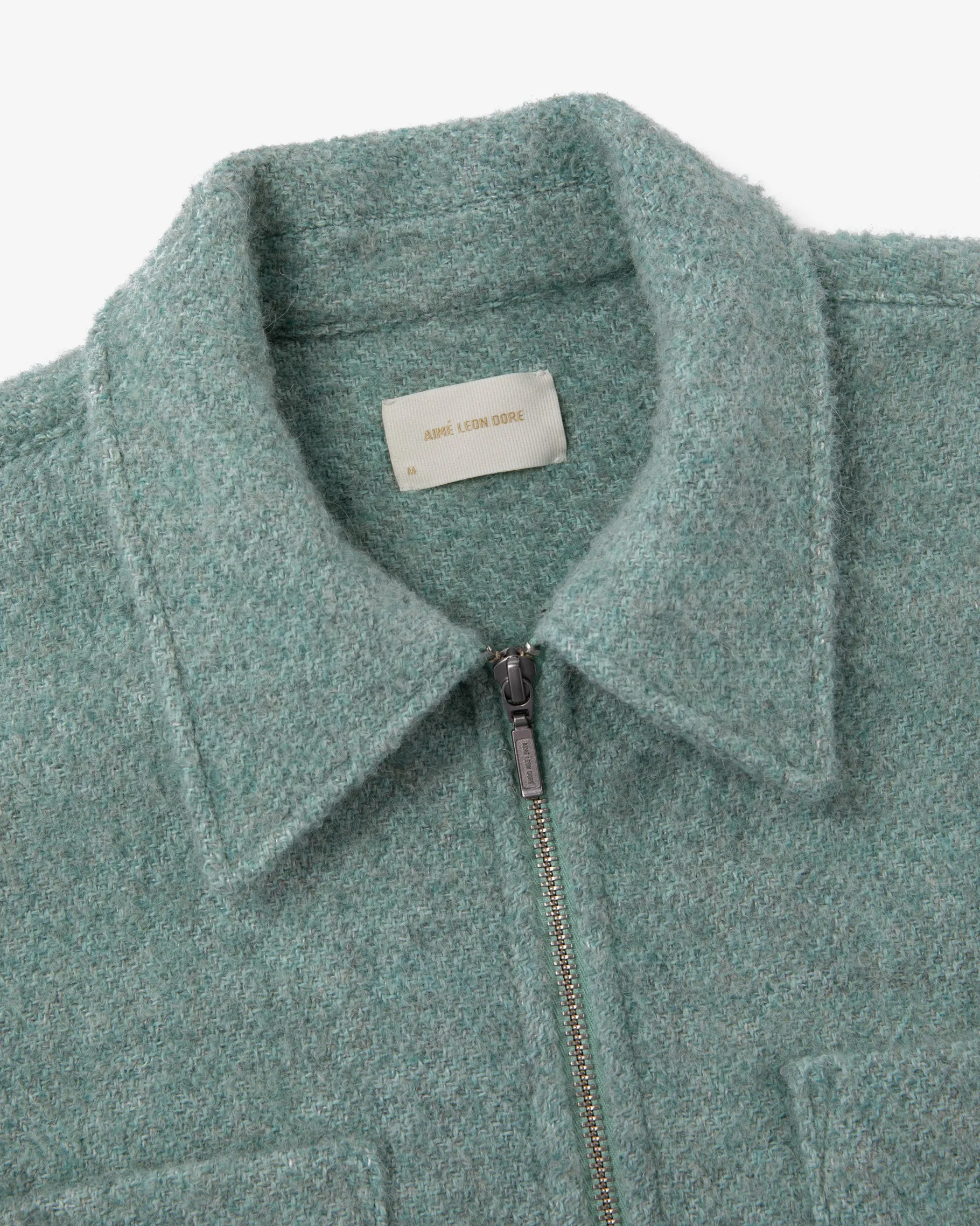 Aimé Leon Dore Alpaca Blend Zip Shirt> Shirting