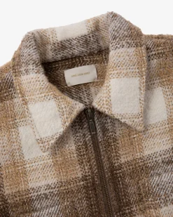 Aimé Leon Dore Alpaca Blend Zip Shirt><noscript><img width=