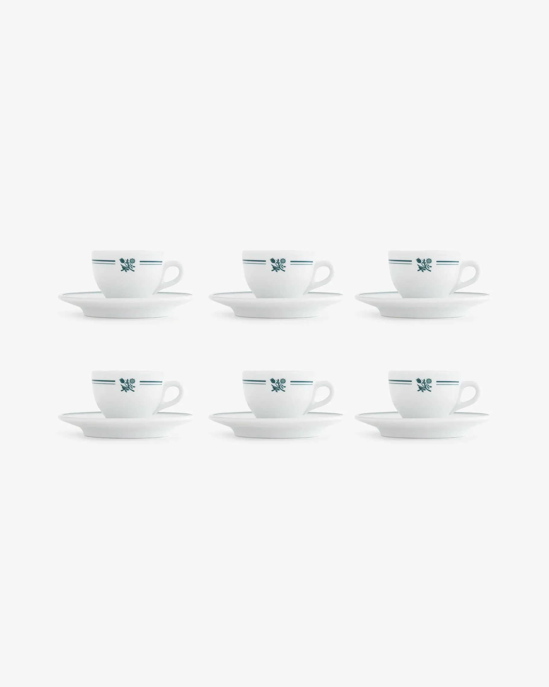 Aimé Leon Dore Café Leon Dore Espresso Cup & Saucer (Set of 6)> Accessories