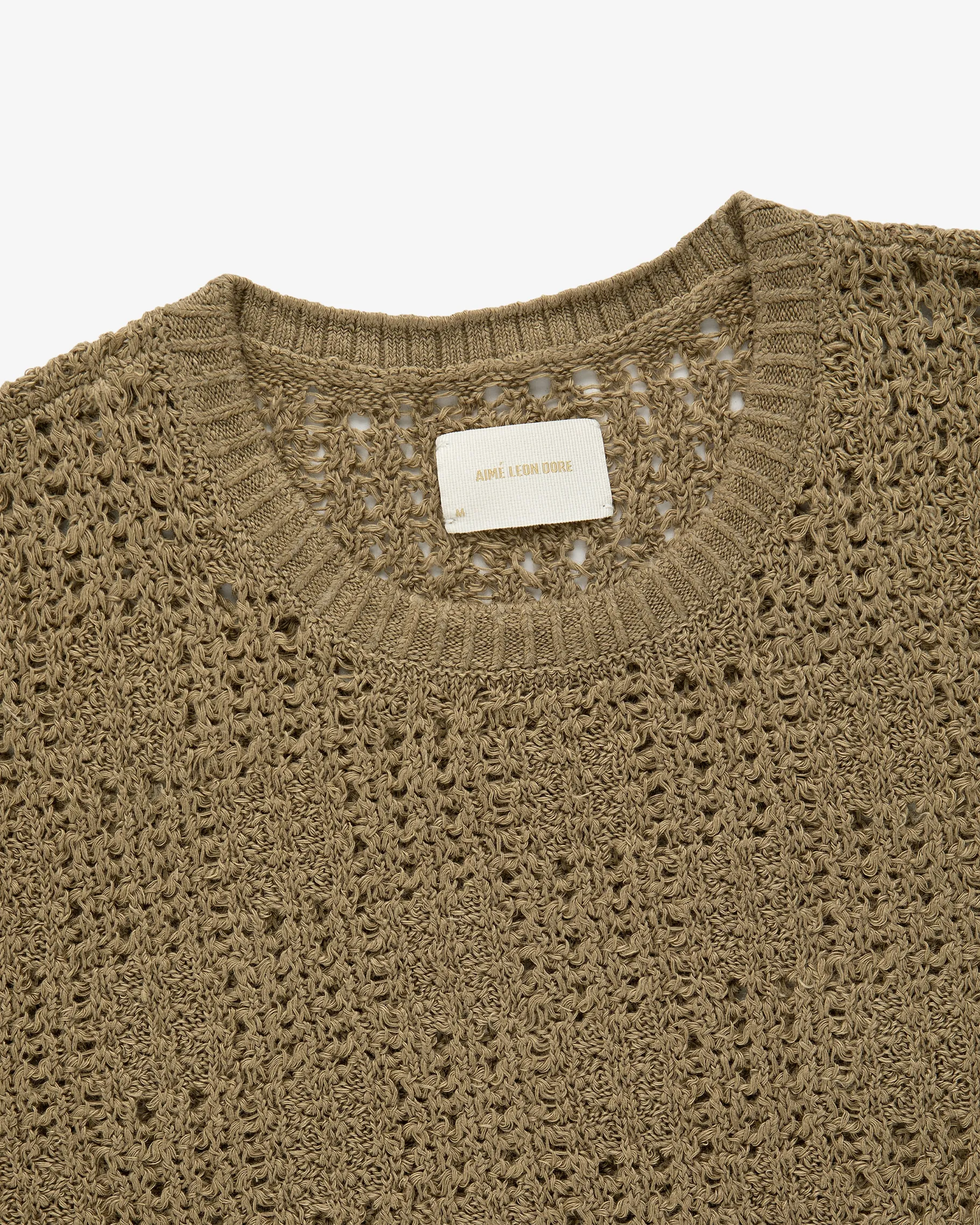 Aimé Leon Dore Checkered Crewneck Sweater> Sweaters