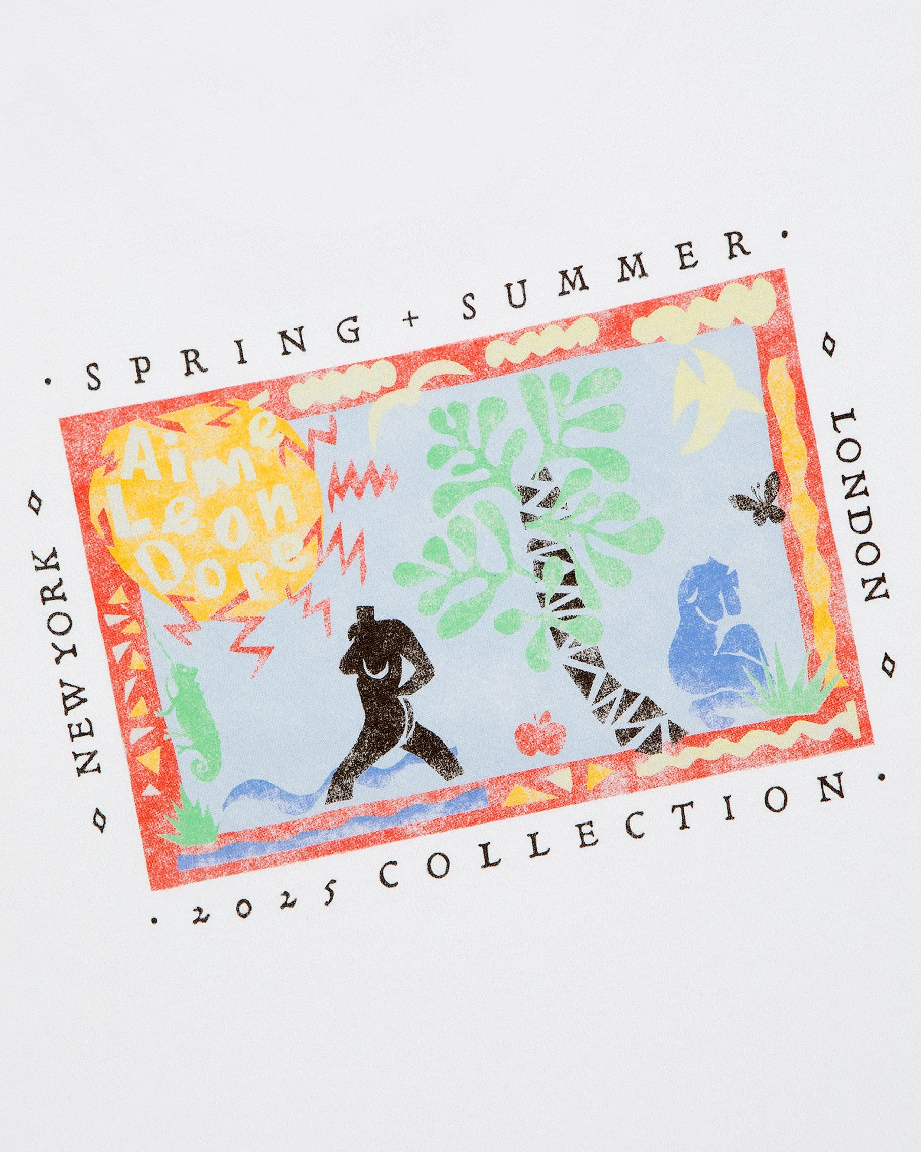Aimé Leon Dore Collage Tee> Tees & Polos