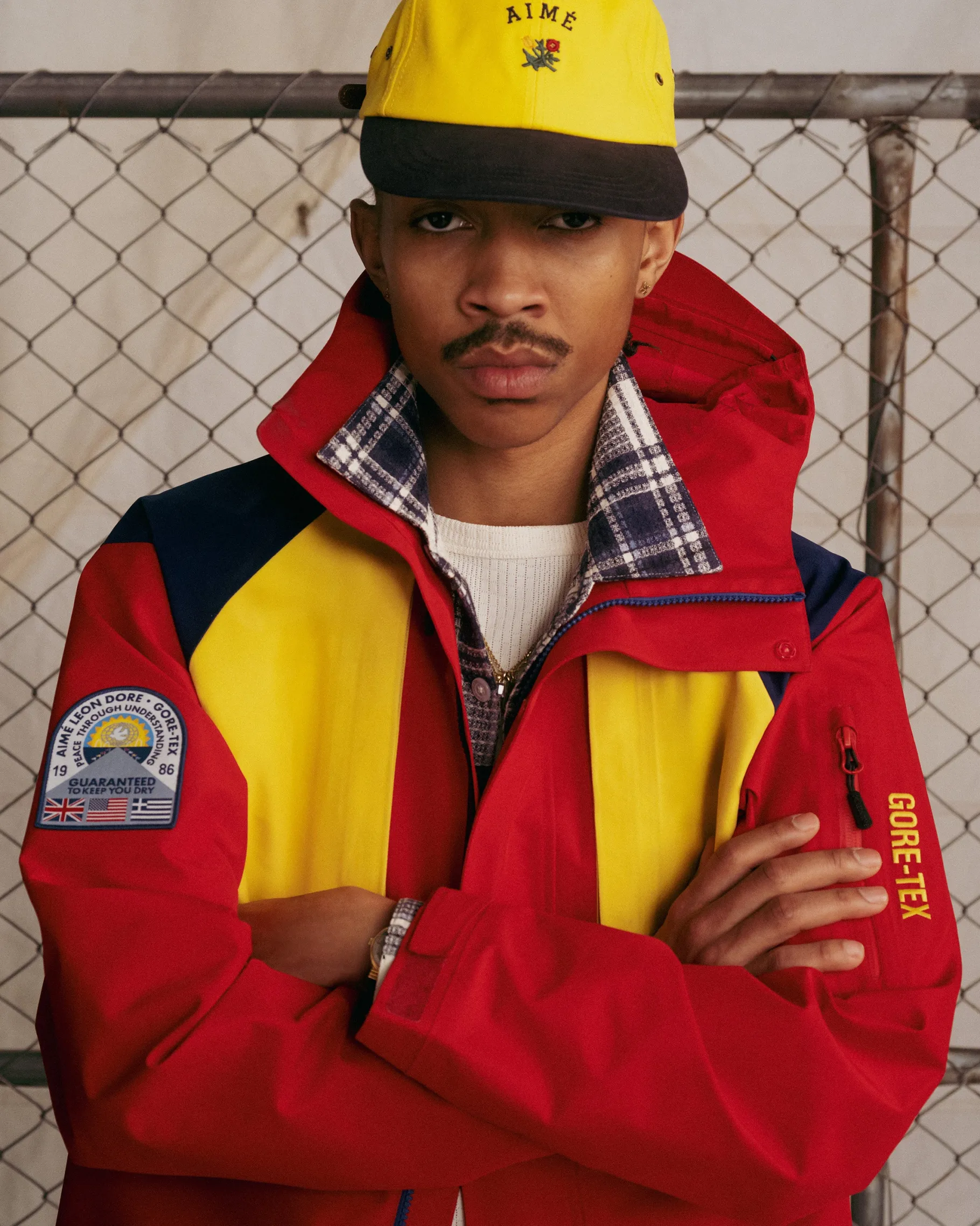 Aimé Leon Dore Colorblock Crest Hat> Headwear