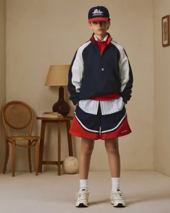 Aimé Leon Dore Crest Nylon Half-Zip Pullover> Outerwear