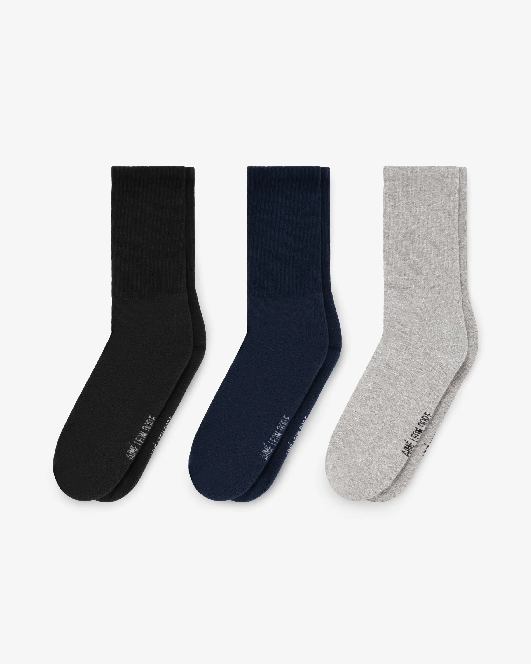 Aimé Leon Dore Crew Sock 3-Pack> Accessories