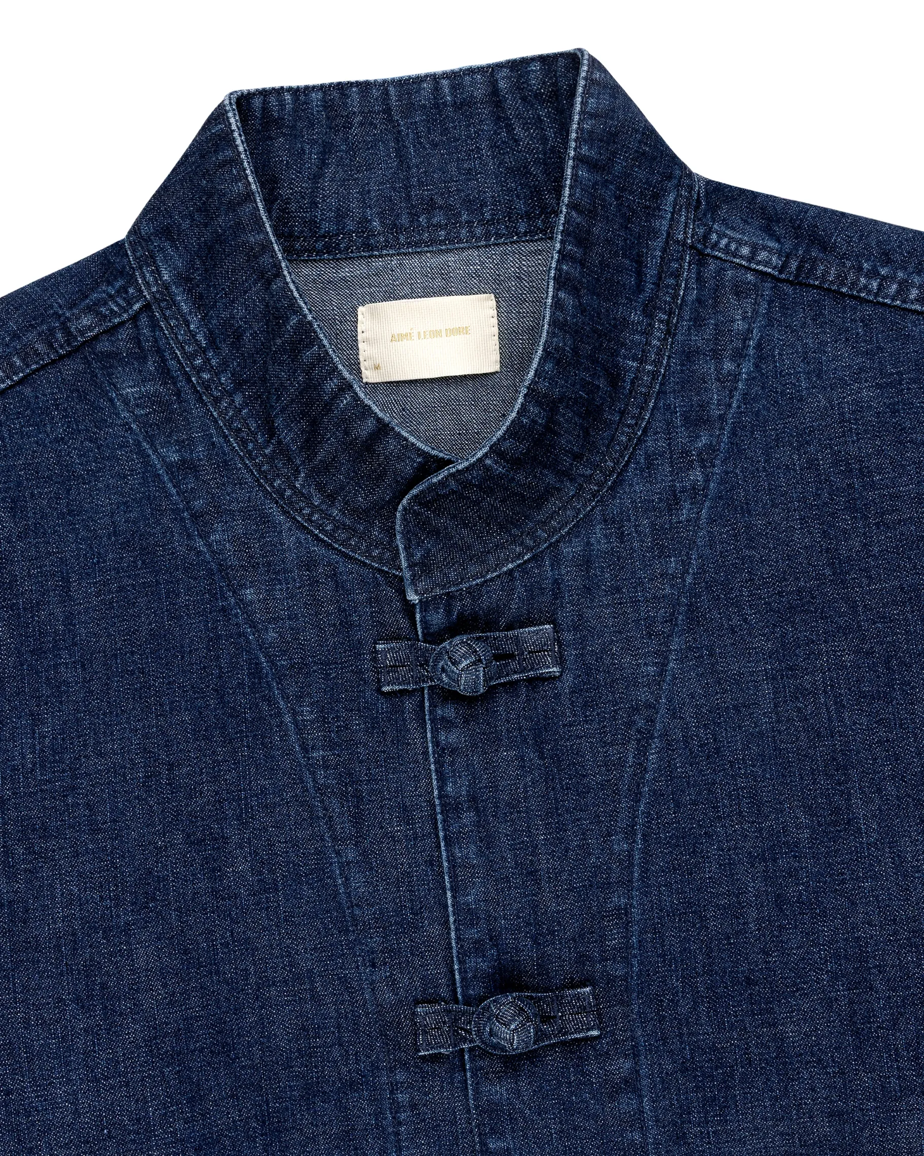 Aimé Leon Dore Denim Collarband Jacket> Outerwear