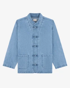 Aimé Leon Dore Denim Collarband Jacket> Outerwear