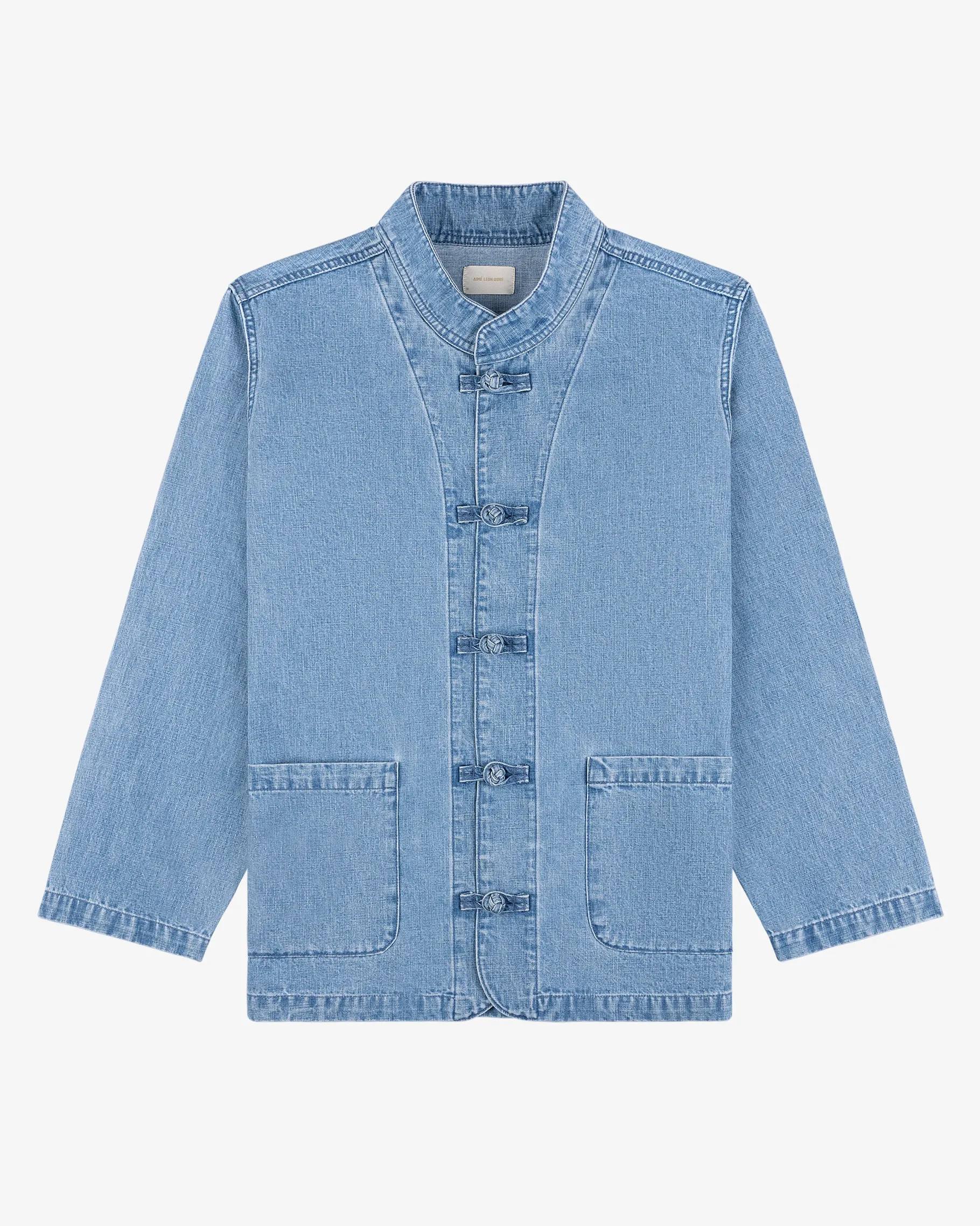 Aimé Leon Dore Denim Collarband Jacket> Outerwear