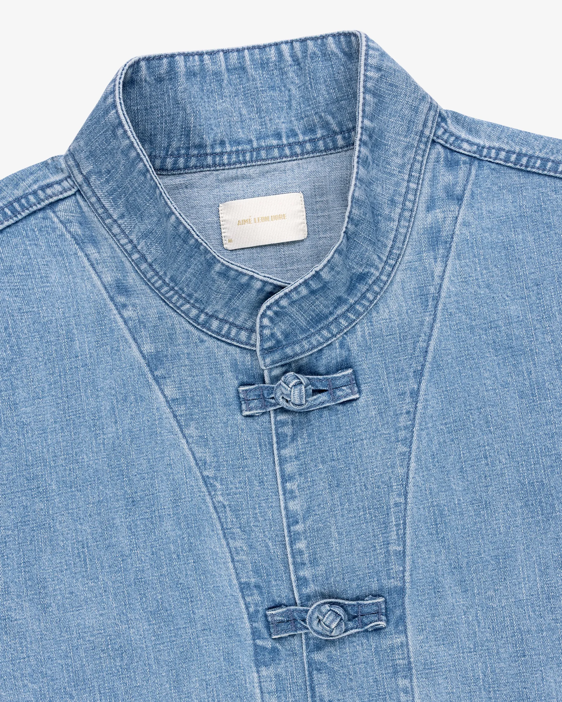 Aimé Leon Dore Denim Collarband Jacket> Outerwear