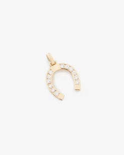 Aimé Leon Dore Diamond Horseshoe Pendant> Jewelry
