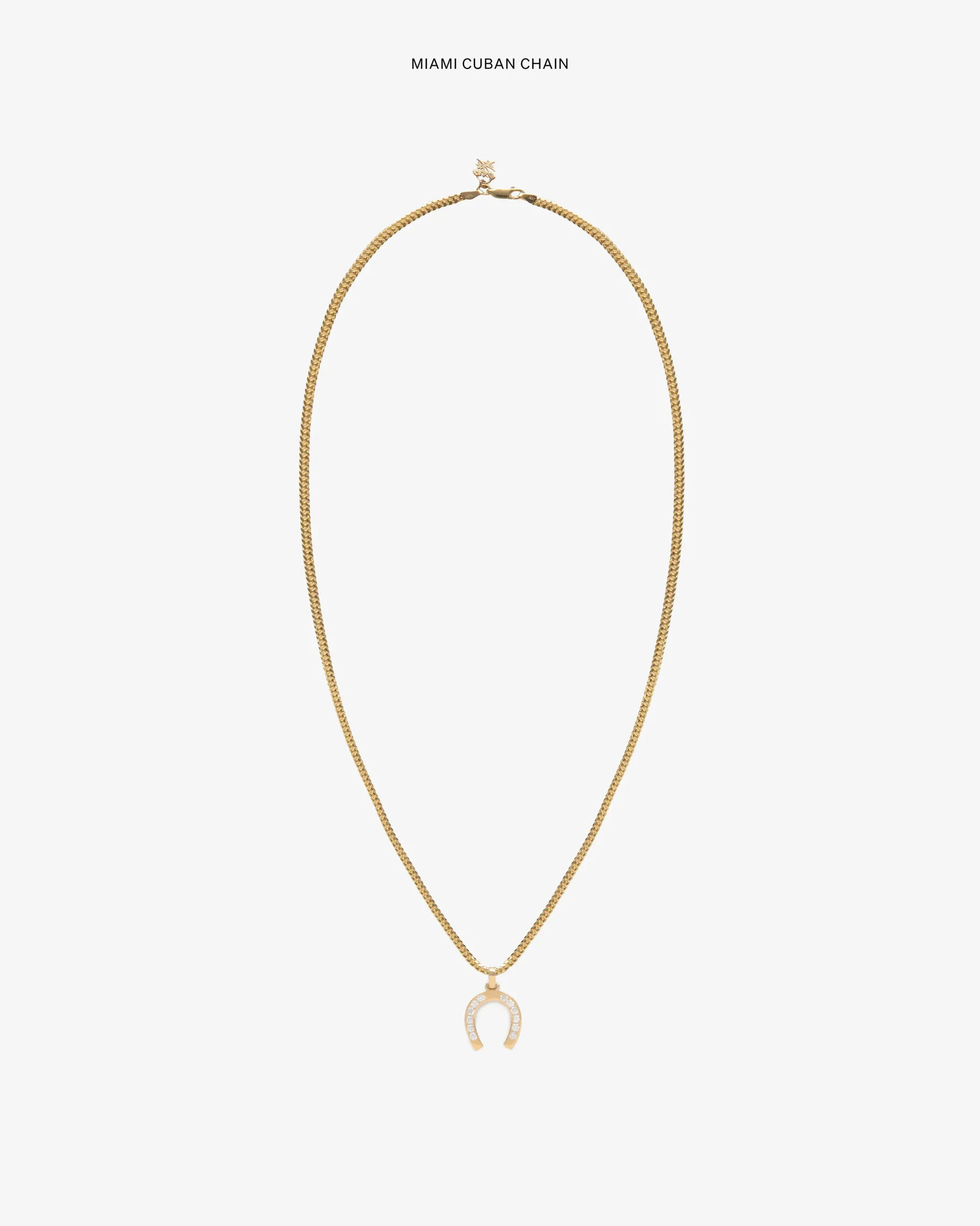 Aimé Leon Dore Diamond Horseshoe Pendant> Jewelry