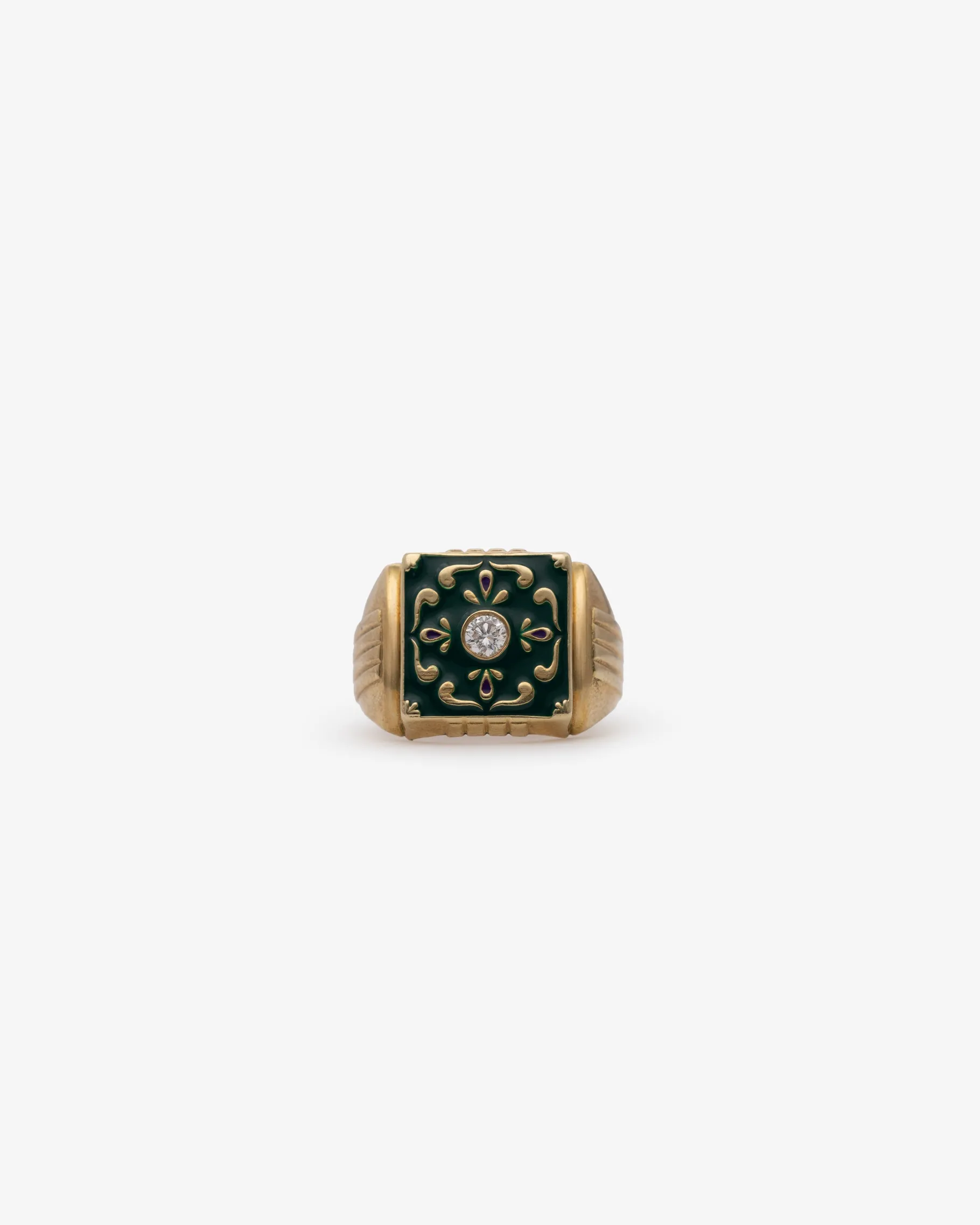 Aimé Leon Dore Diamond Tile Ring> Jewelry