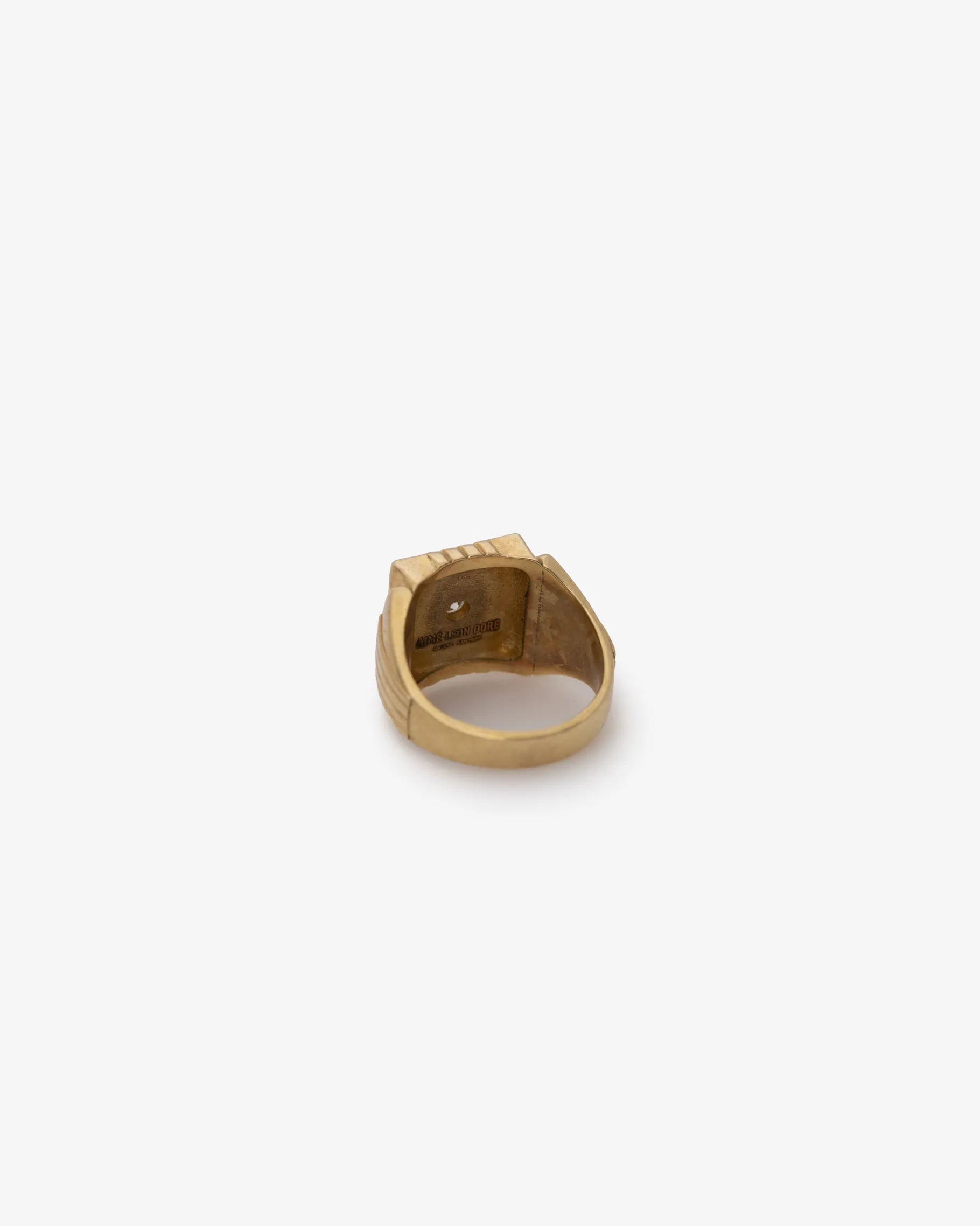 Aimé Leon Dore Diamond Tile Ring> Jewelry