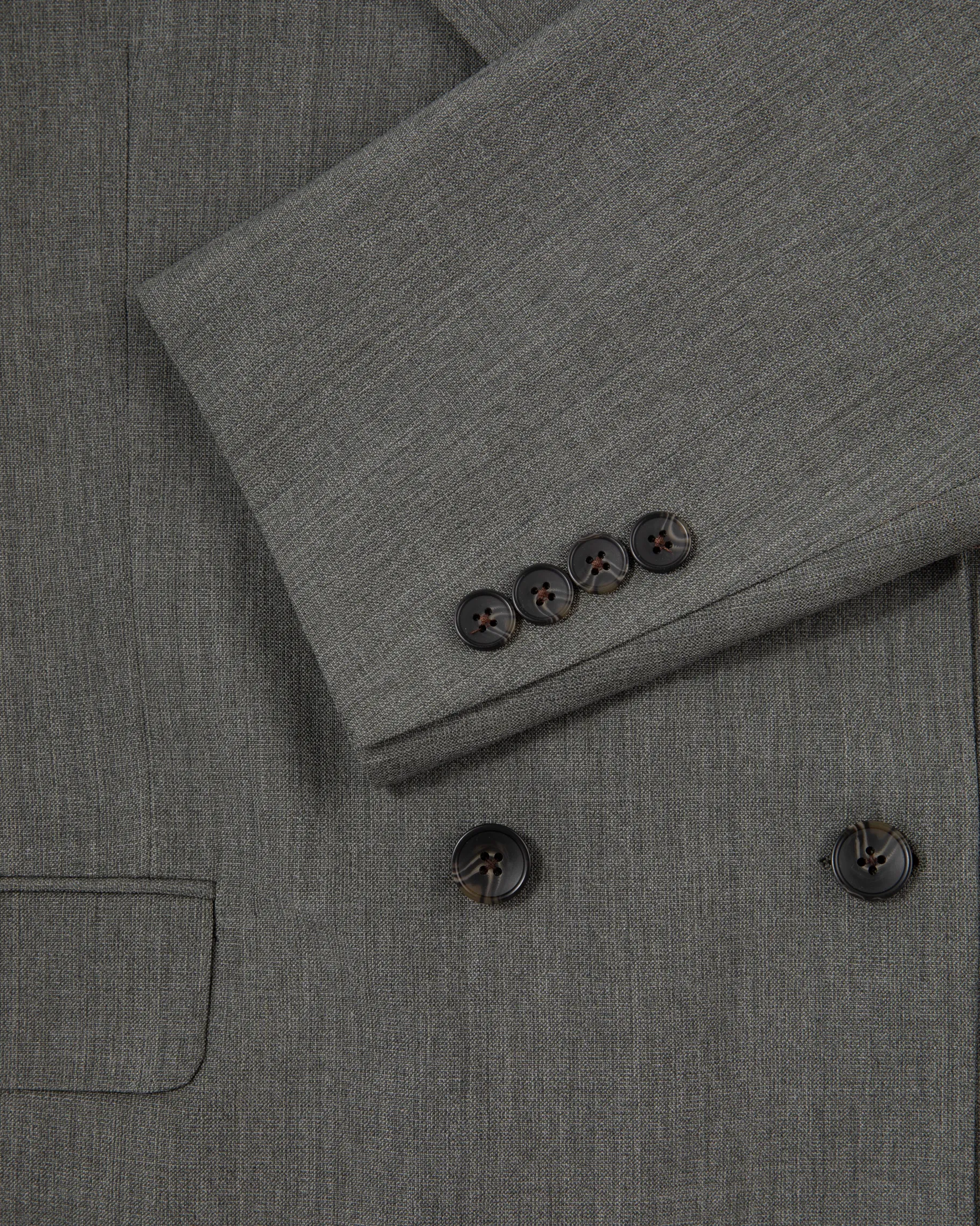 Aimé Leon Dore Double-Breasted Tropical Wool Suit Jacket> Suiting