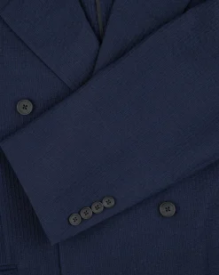 Aimé Leon Dore Double-Breasted Wool Seersucker Suit Jacket><noscript><img width=
