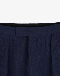 Aimé Leon Dore Double-Pleated Wool Seersucker Suit Trouser><noscript><img width=