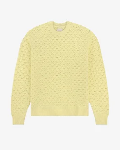 Aimé Leon Dore Eyelet Knit Crewneck Sweater> Sweaters