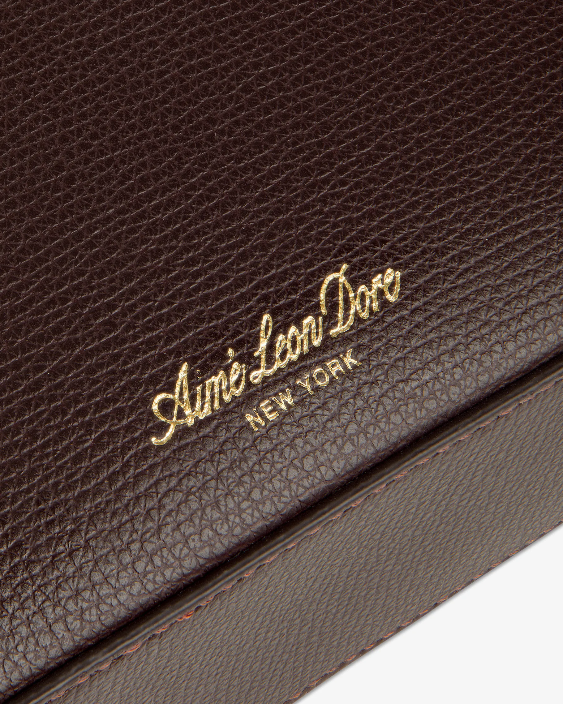 Aimé Leon Dore Full Grain Leather Shoulder Bag> Bags & Leather Goods