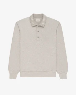 Aimé Leon Dore Jacquard Collar Snap Pullover> Sweatshirts