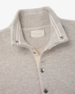 Aimé Leon Dore Jacquard Collar Snap Pullover> Sweatshirts