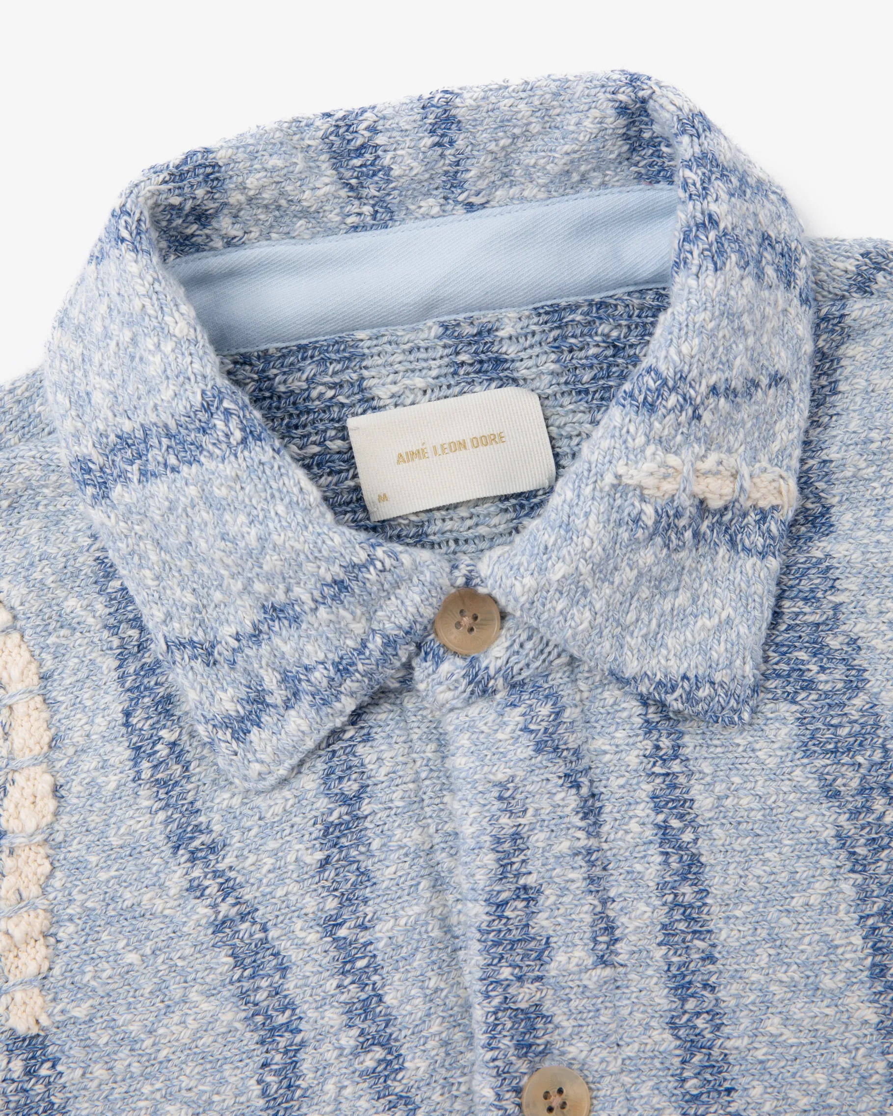 Aimé Leon Dore Jacquard Knit Overshirt> Shirting