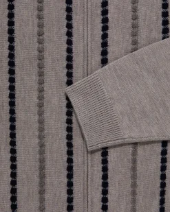 Aimé Leon Dore Jacquard Stripe Polo Cardigan><noscript><img width=