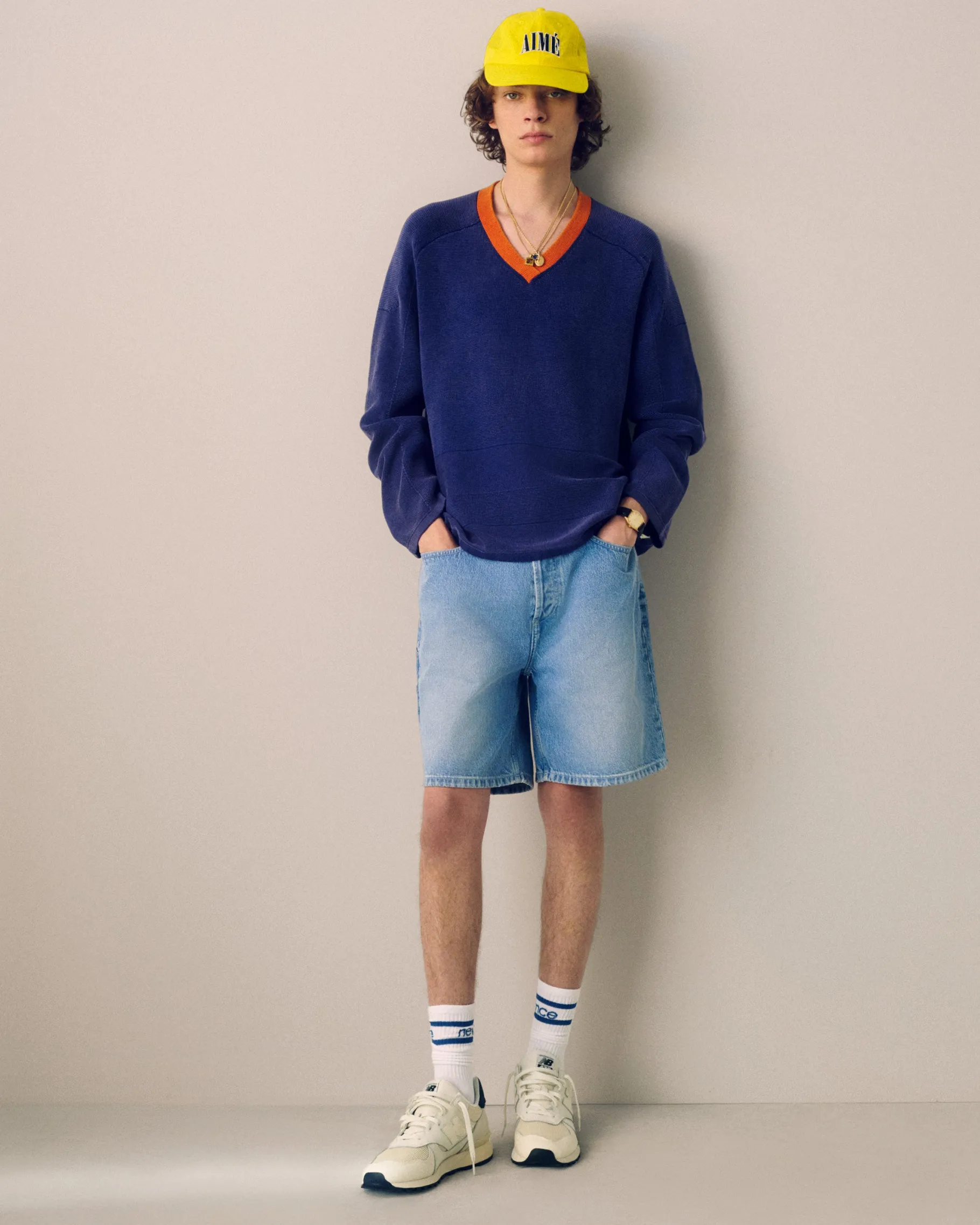 Aimé Leon Dore Knit Hockey Jersey> Sweaters