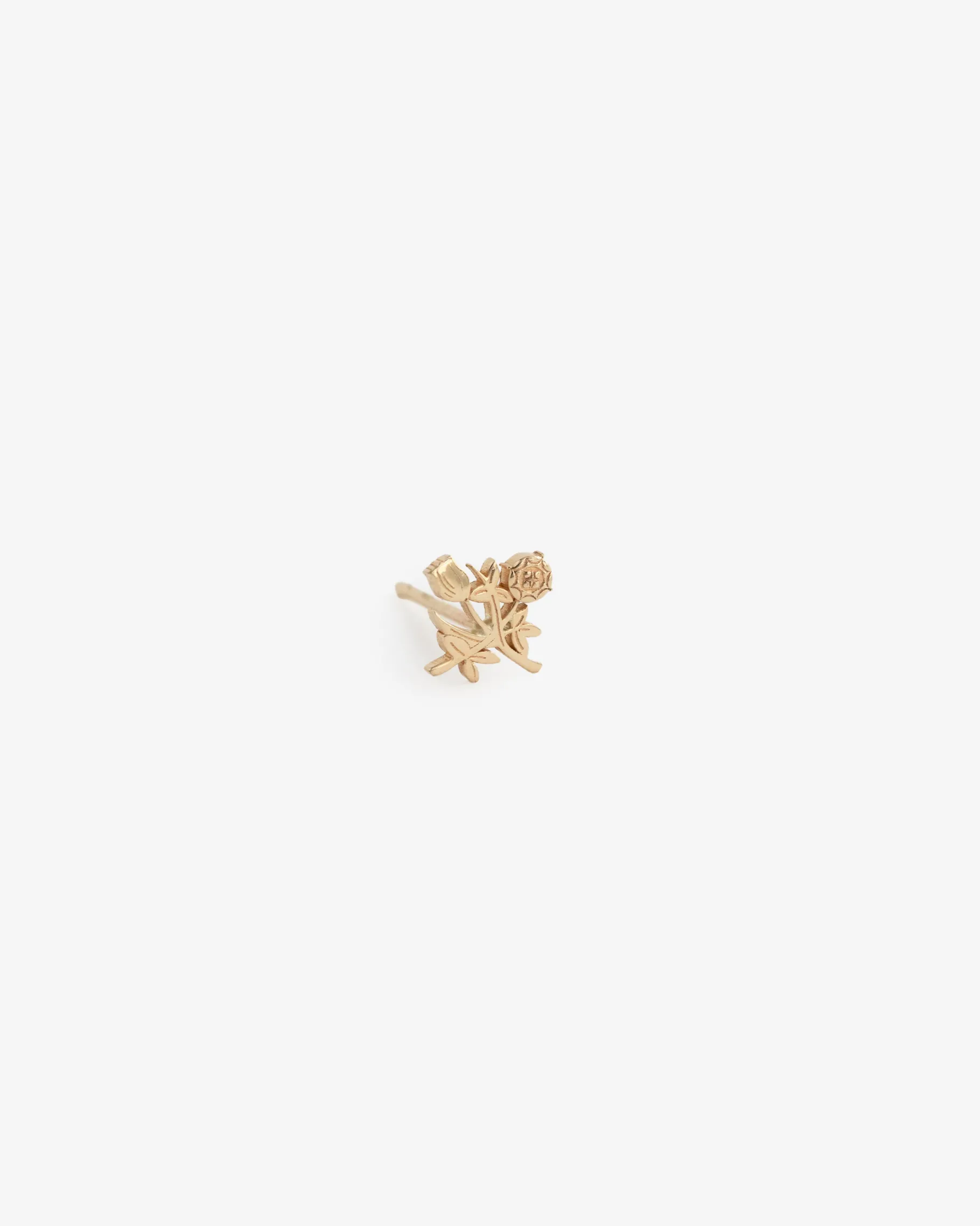 Aimé Leon Dore 14Kt Gold Crest Earring> Jewelry