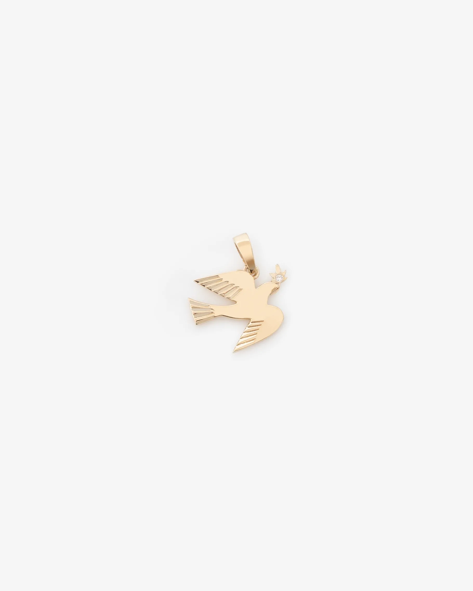Aimé Leon Dore 14Kt Gold Dove Pendant> Jewelry