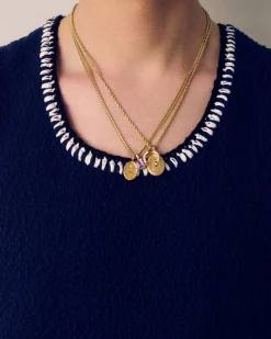Aimé Leon Dore 14Kt Gold Gemstone Pendant> Jewelry