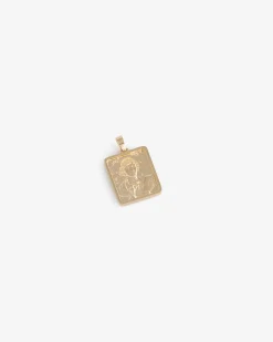 Aimé Leon Dore 14Kt Gold Sappho Poet Pendant> Jewelry