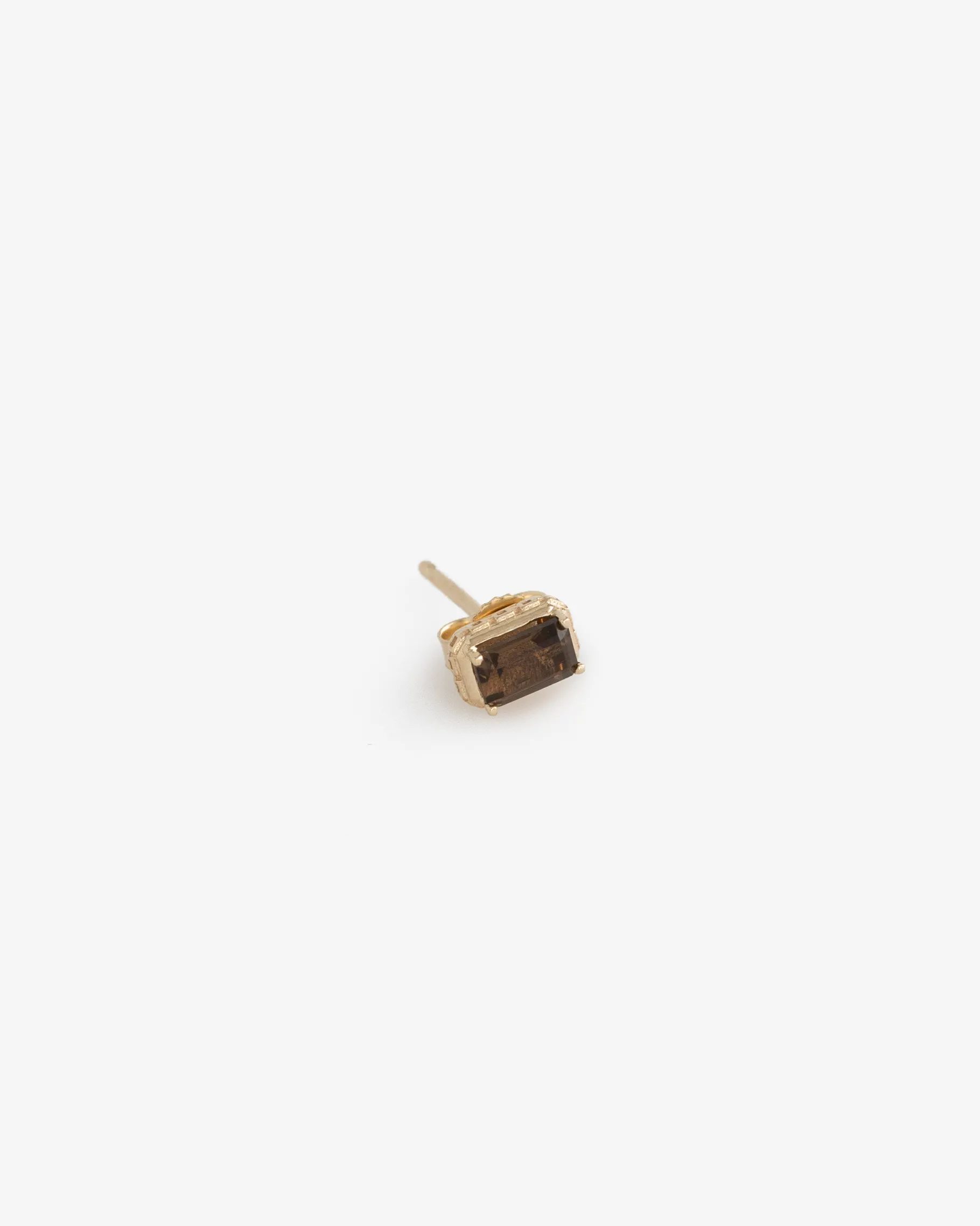 Aimé Leon Dore 14Kt Gold Smoky Quartz Earring> Jewelry