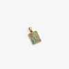 Aimé Leon Dore 14Kt Gold Stained Glass Crest Pendant> Jewelry