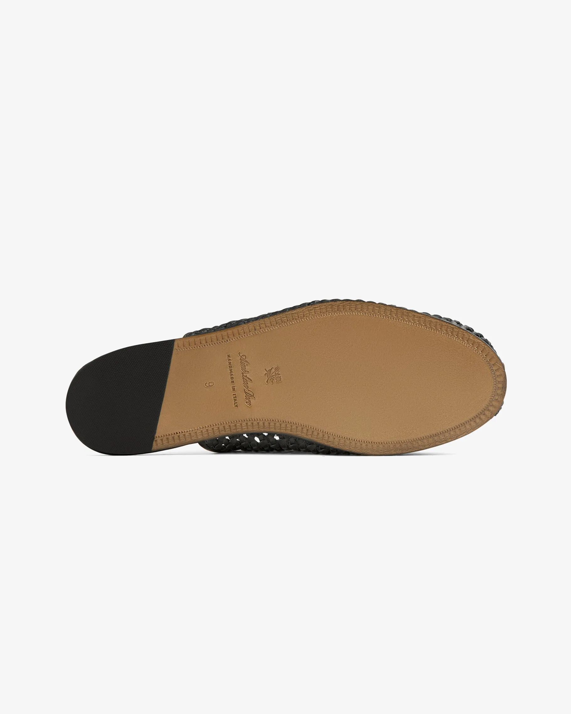 Aimé Leon Dore Leather Raffia Mule> Footwear