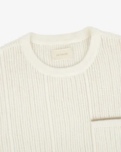 Aimé Leon Dore Long-Sleeve Mesh Knit Tee> Tees & Polos
