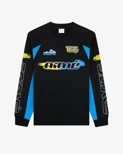 Aimé Leon Dore Long-Sleeve Mesh Waverunner Tee> Tees & Polos
