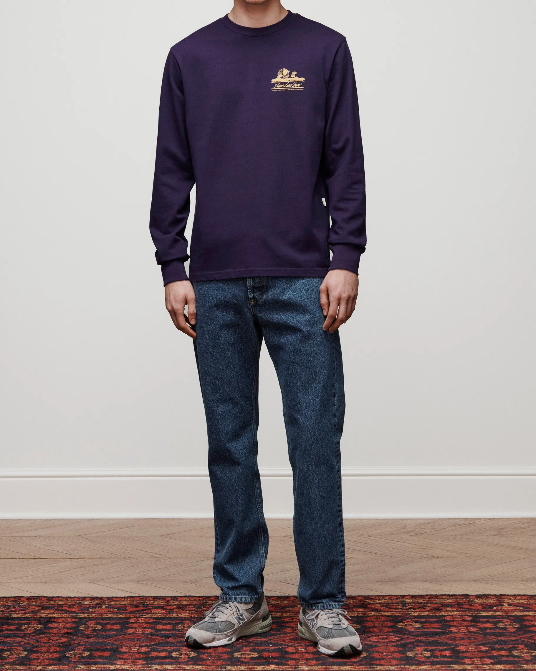 Aimé Leon Dore Long-Sleeve Unisphere Tee> Tees & Polos