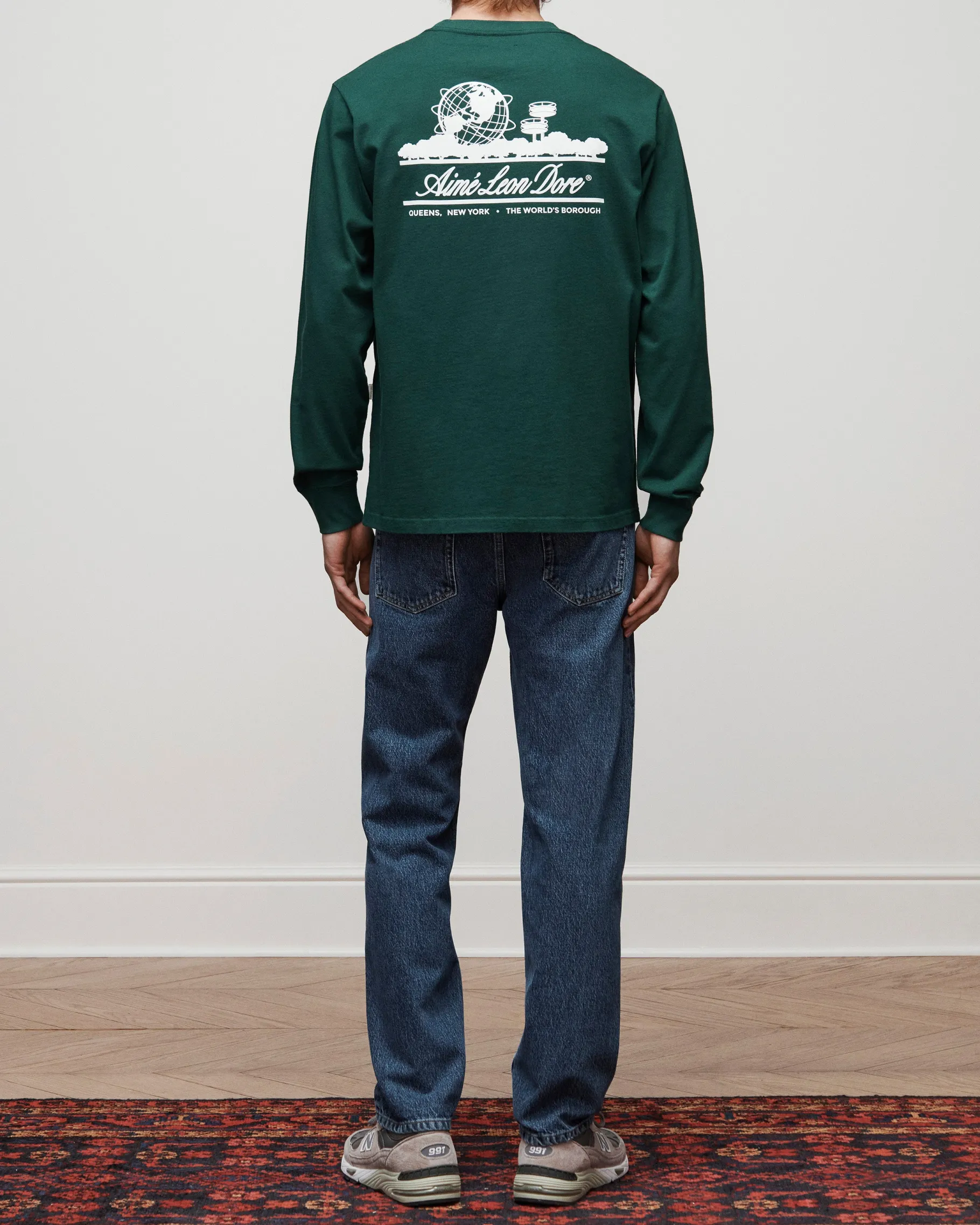 Aimé Leon Dore Long-Sleeve Unisphere Tee> Tees & Polos