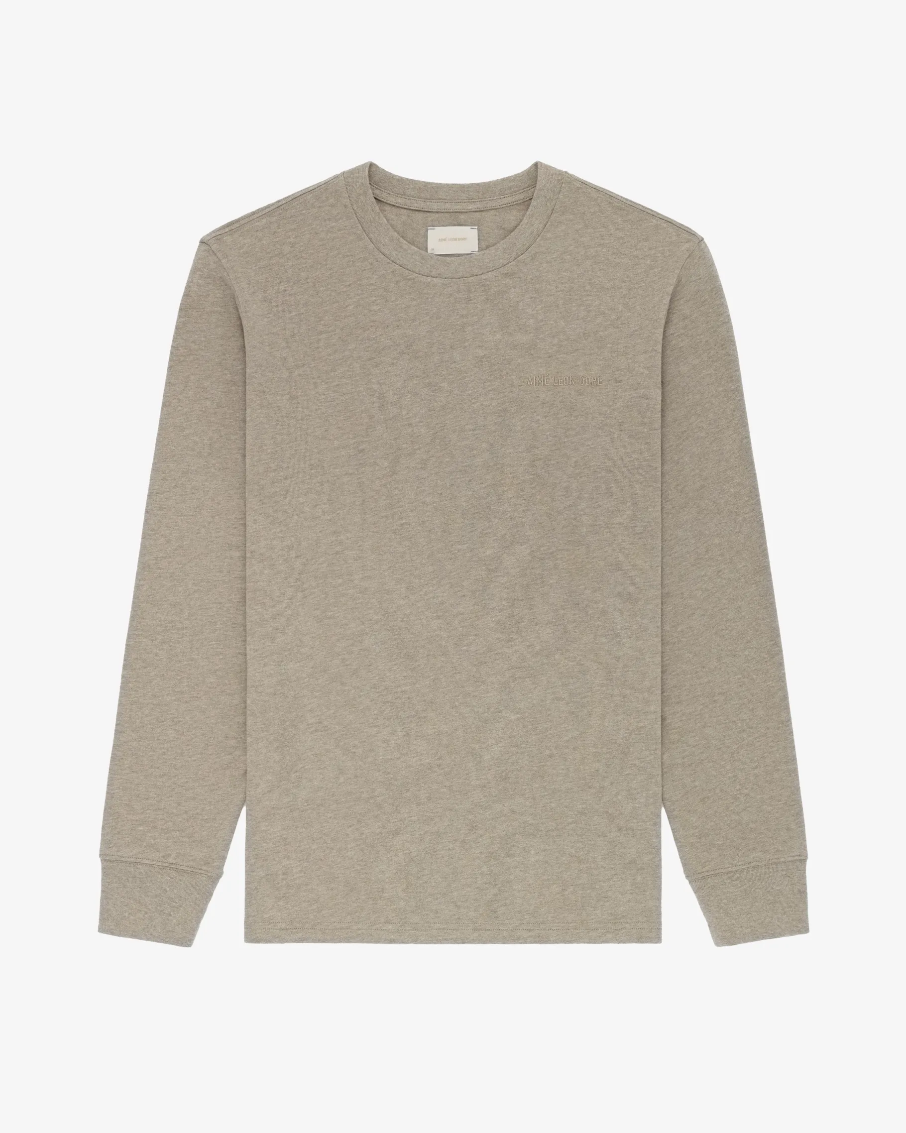 Aimé Leon Dore Melange Uniform Long-Sleeve Tee> Tees & Polos