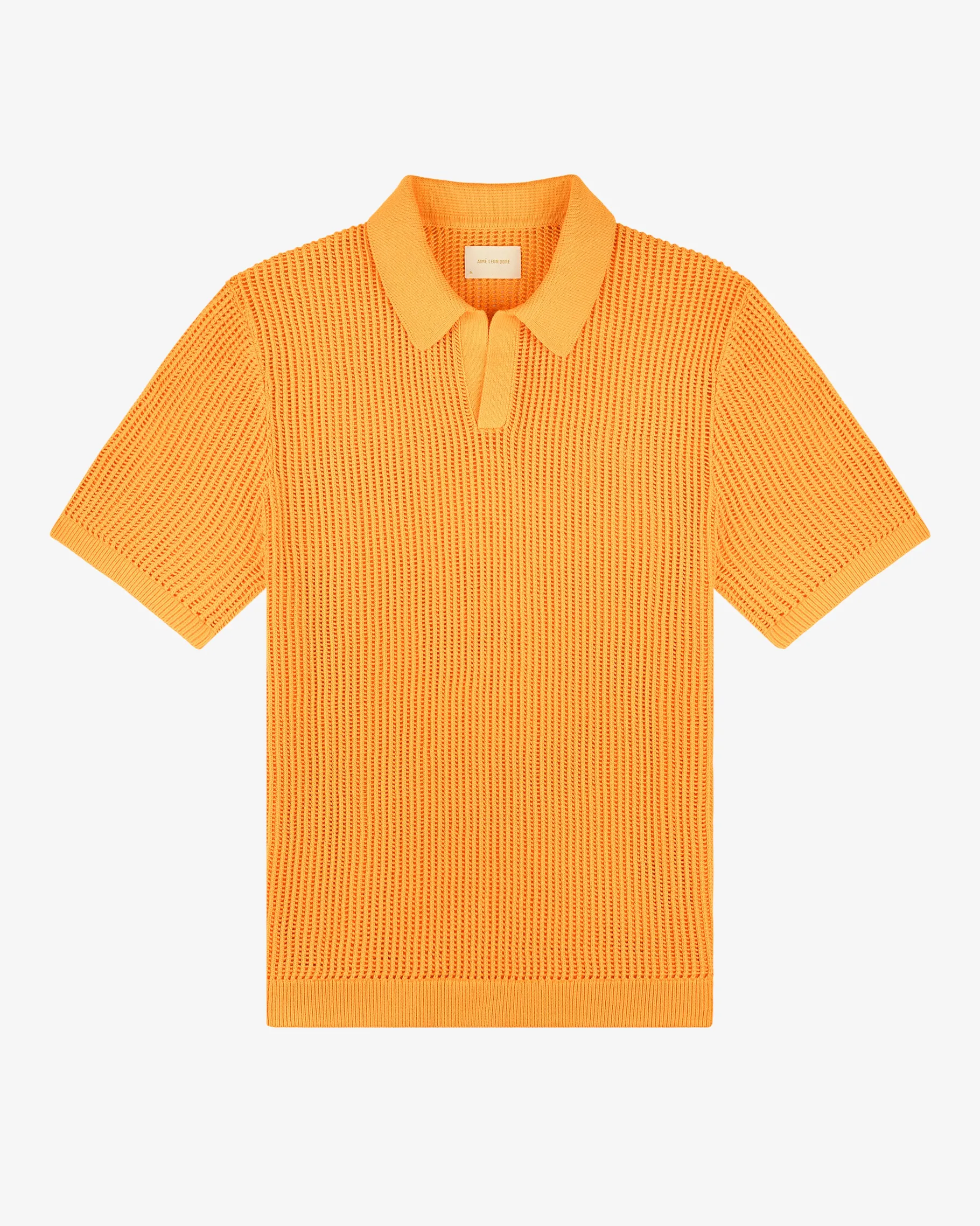 Aimé Leon Dore Mesh Knit Polo> Sweaters|Tees & Polos