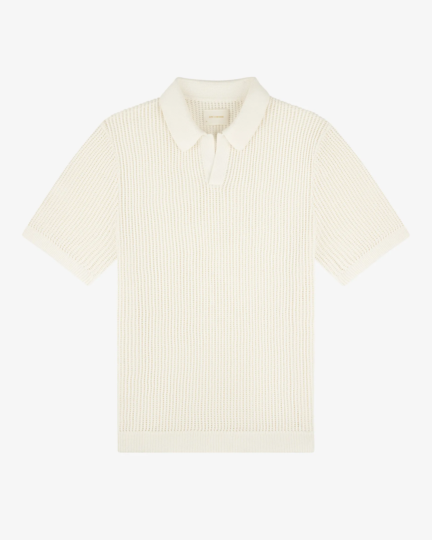 Aimé Leon Dore Mesh Knit Polo> Sweaters|Tees & Polos